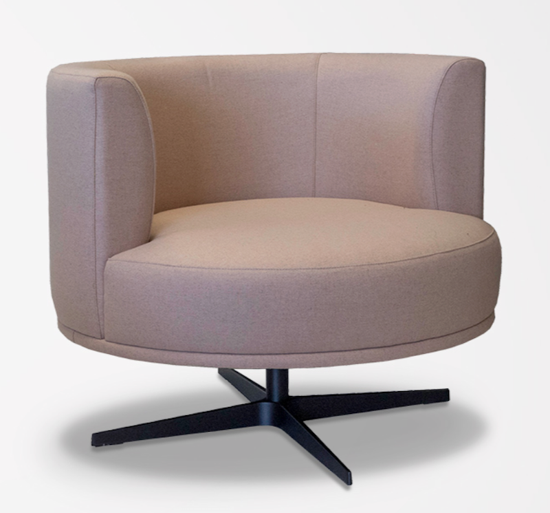 Custom Made ANNA Swivel Armchair