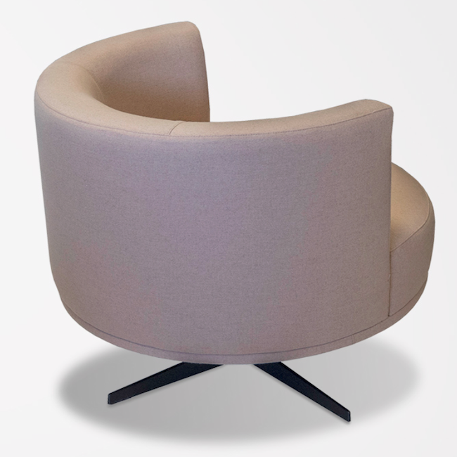 Custom Made ANNA Swivel Armchair