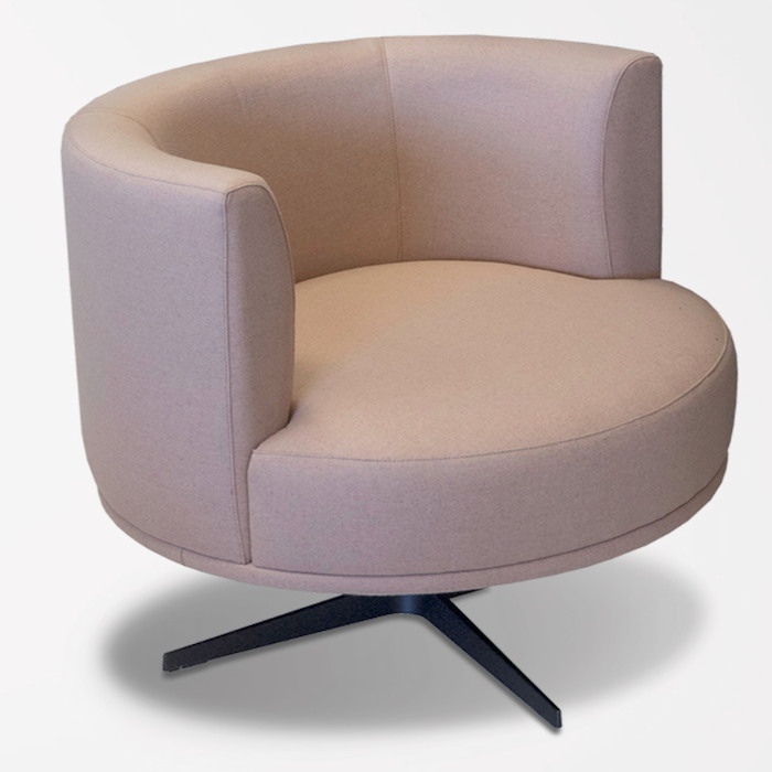 Custom Made ANNA Swivel Armchair