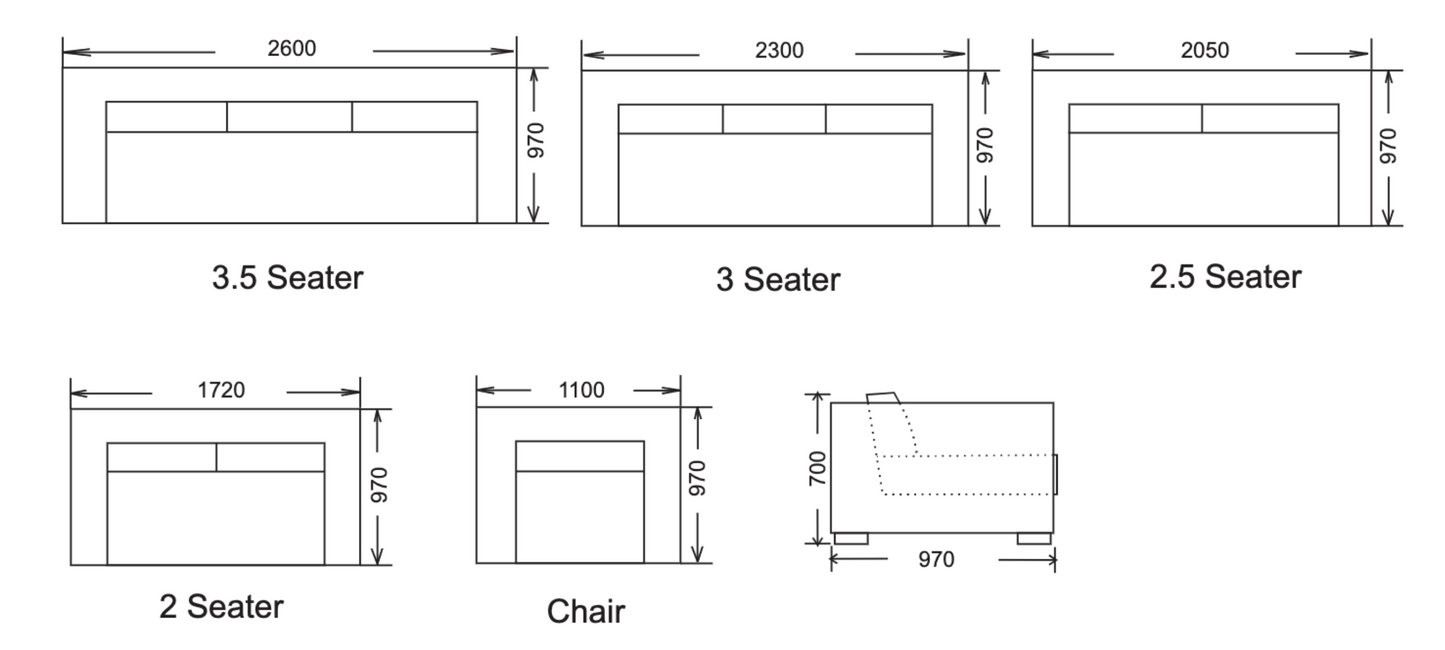 ALEX Custom Made Sofa