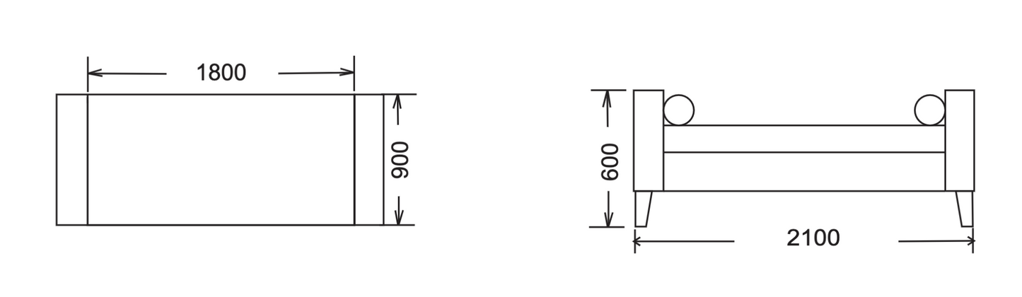 Sari Custom Made Day Bed
