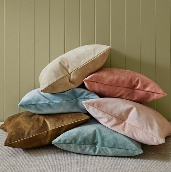Textured Velvet Cushion (50cm x 50cm) 20 Colours