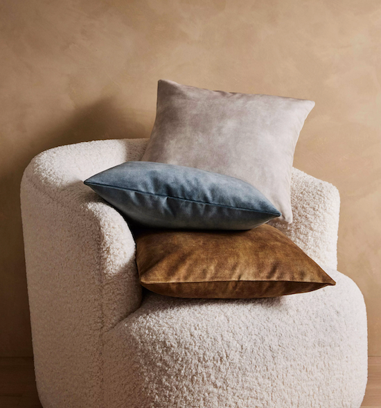 Textured Velvet Cushion (50cm x 50cm) 20 Colours