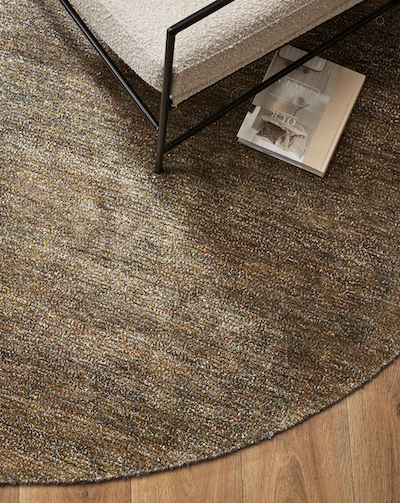 ANCHORAGE ROUND & RUNNER in 2 Colours. Available in 80cm x 300cm, 80cm x 500cm & 250cm diameter
