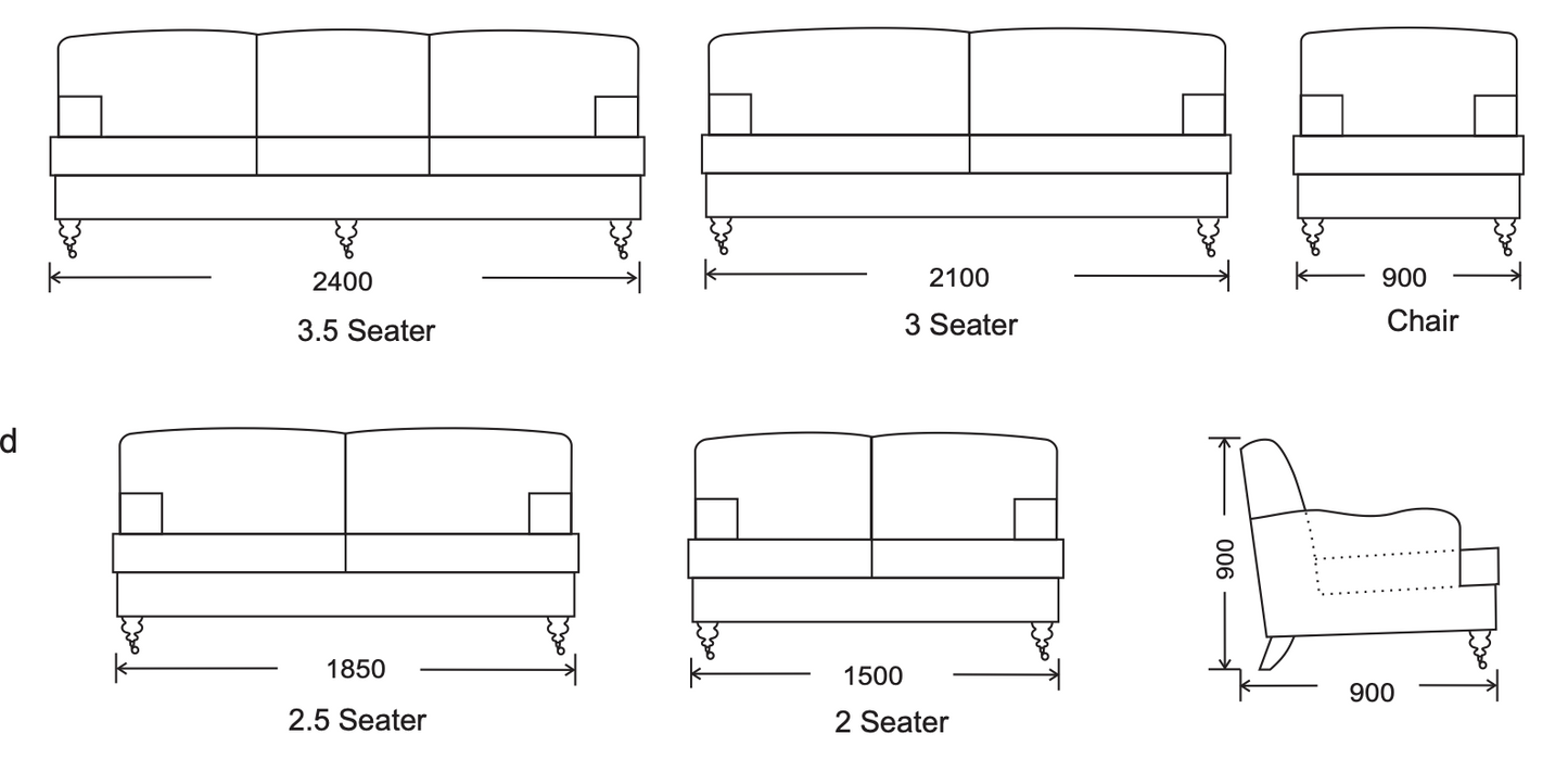 CALI Custom Made Sofa