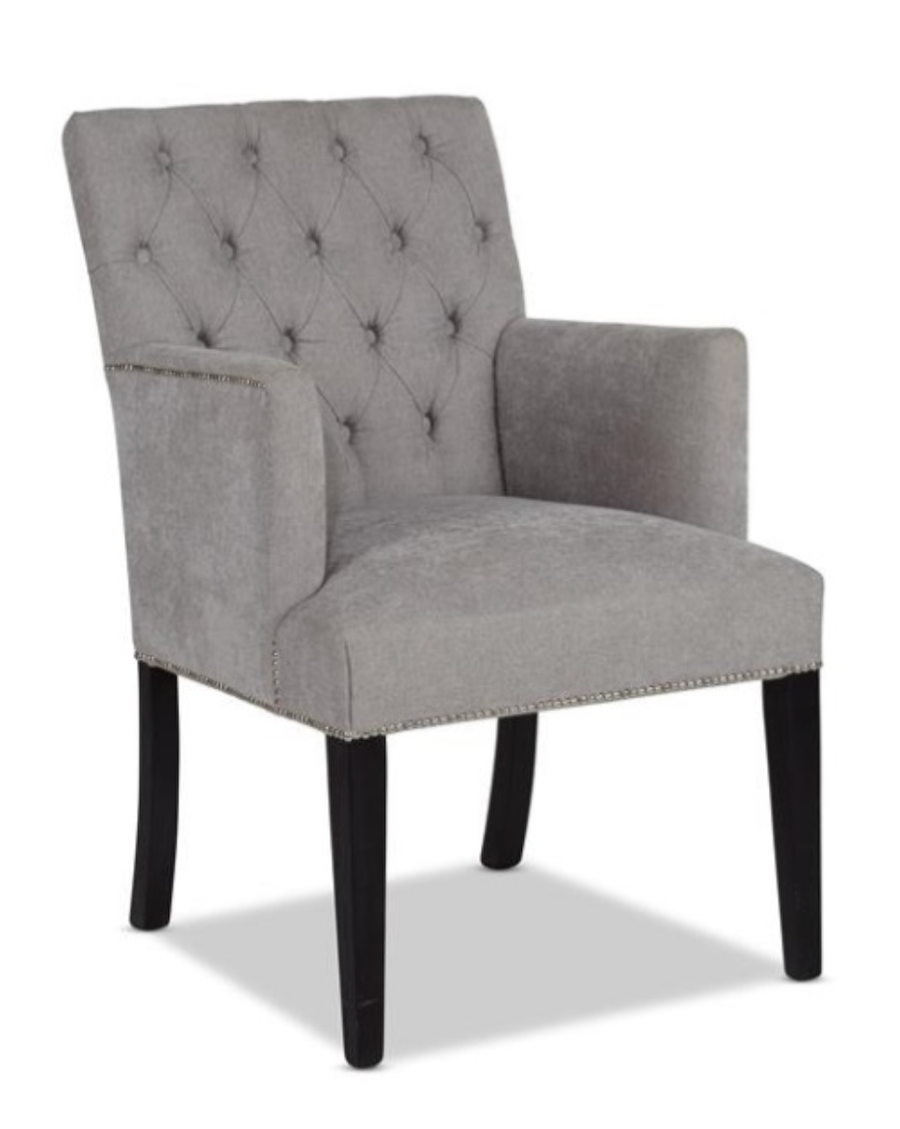 CHESTERFIELD Custom Made Carver Dining Chair