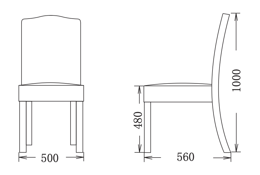 CAPRI Custom Made Dining Chair