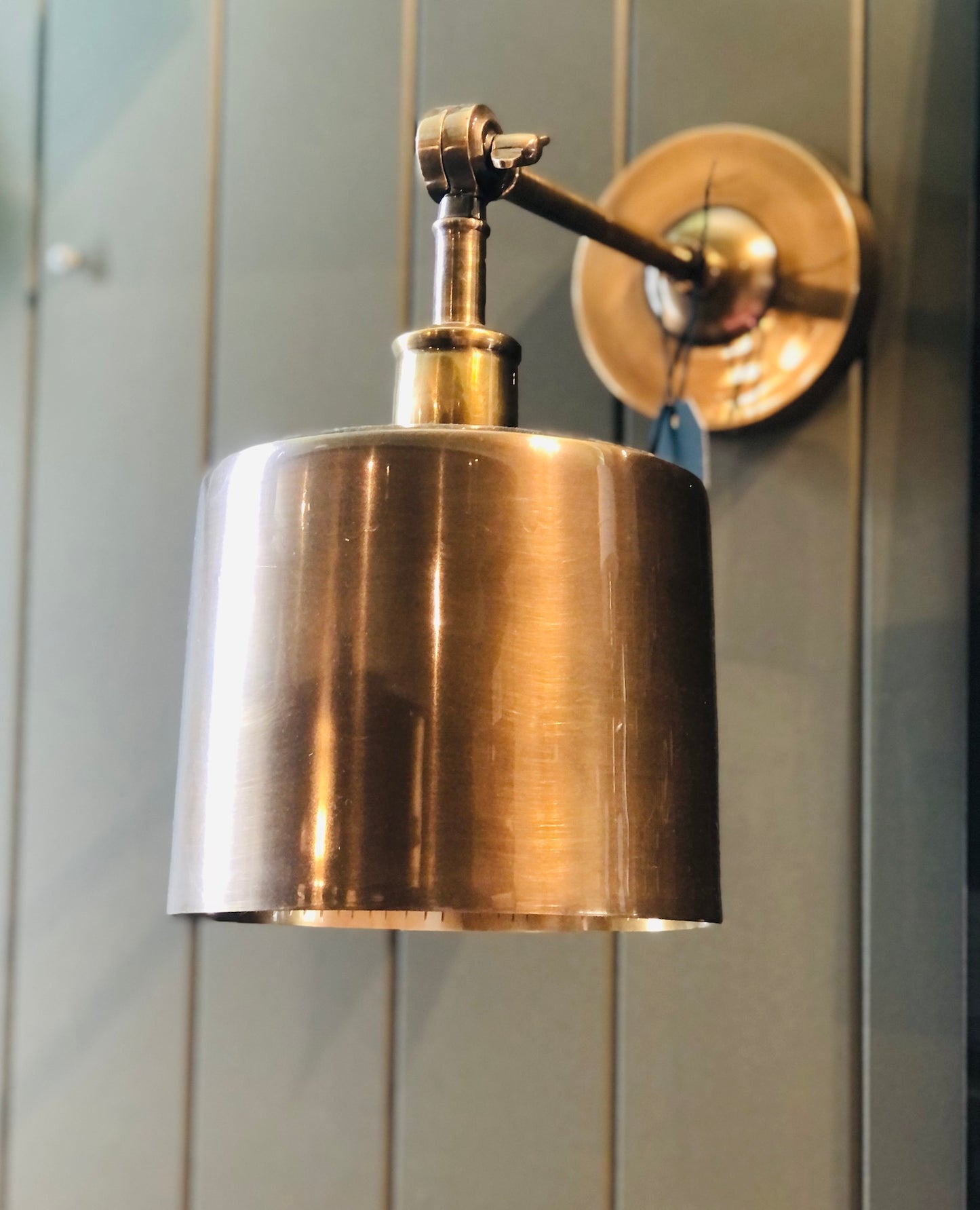 Brass Adjustable Wall Light