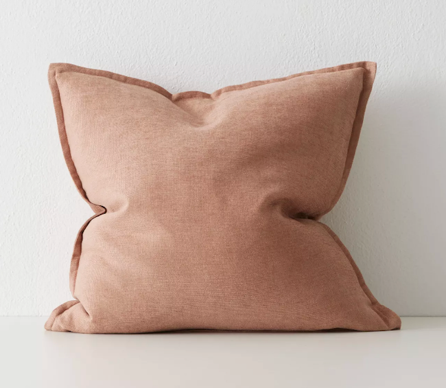 Linen Blend Chenille Cushion 15 Colours