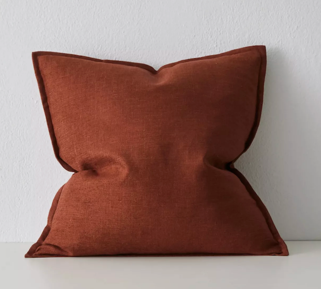 Linen Blend Chenille Cushion 15 Colours