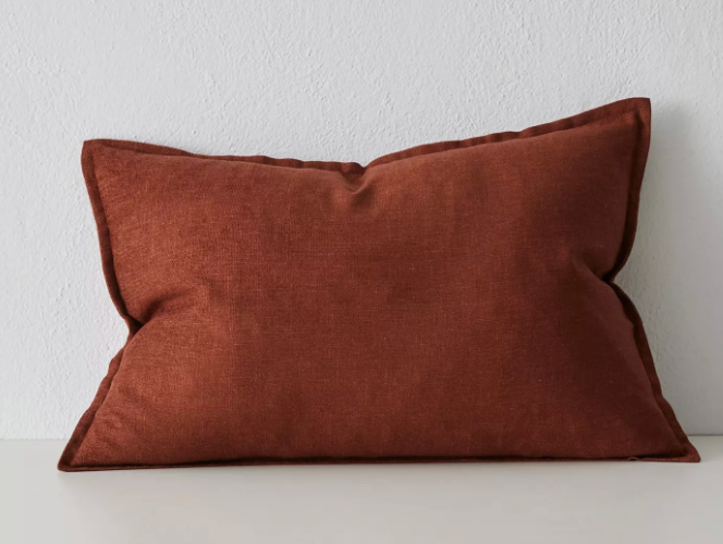 Linen Blend Chenille Cushion 15 Colours