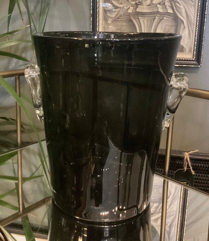 Hand Blown Art Glass Wine Bucket