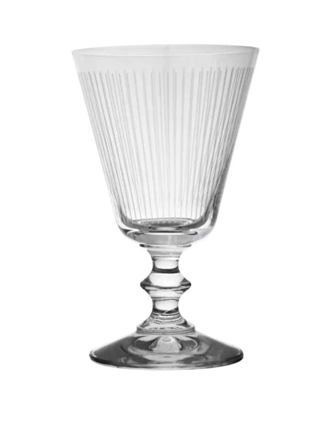 Hand Etched Slovakian Wine Glasses