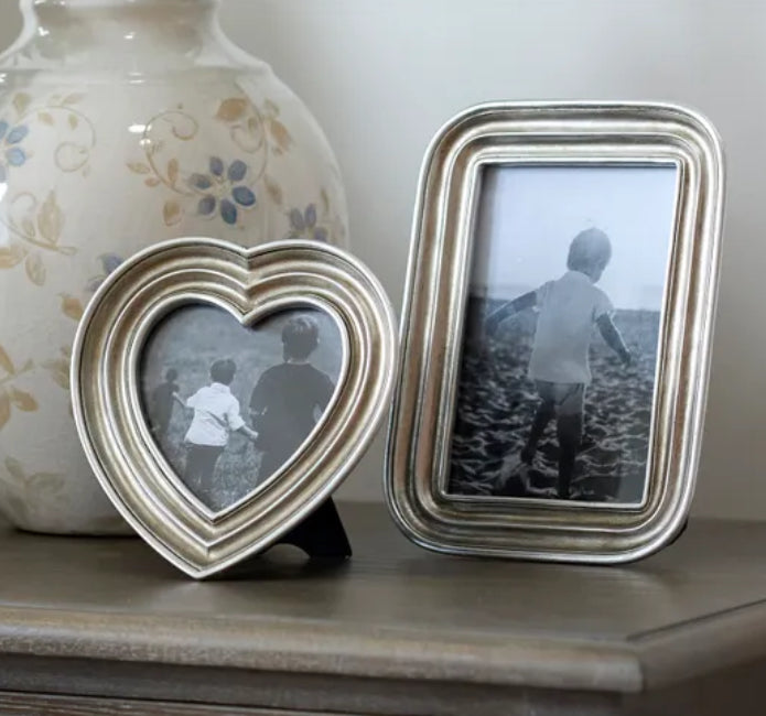 Silver Finish Rectangle Frame