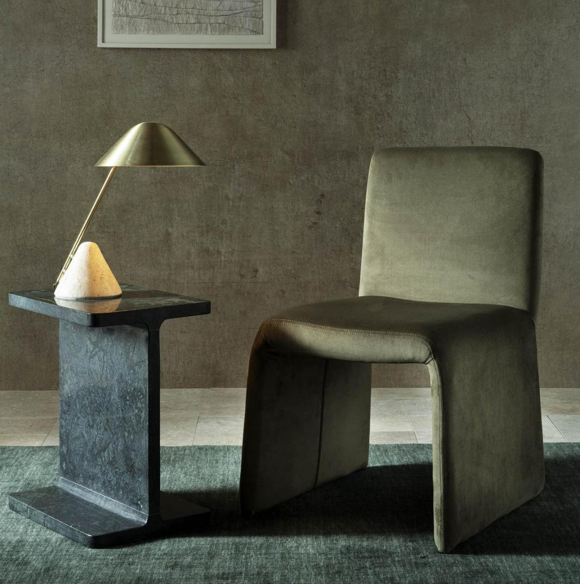 Mode Dining Chair in Olive