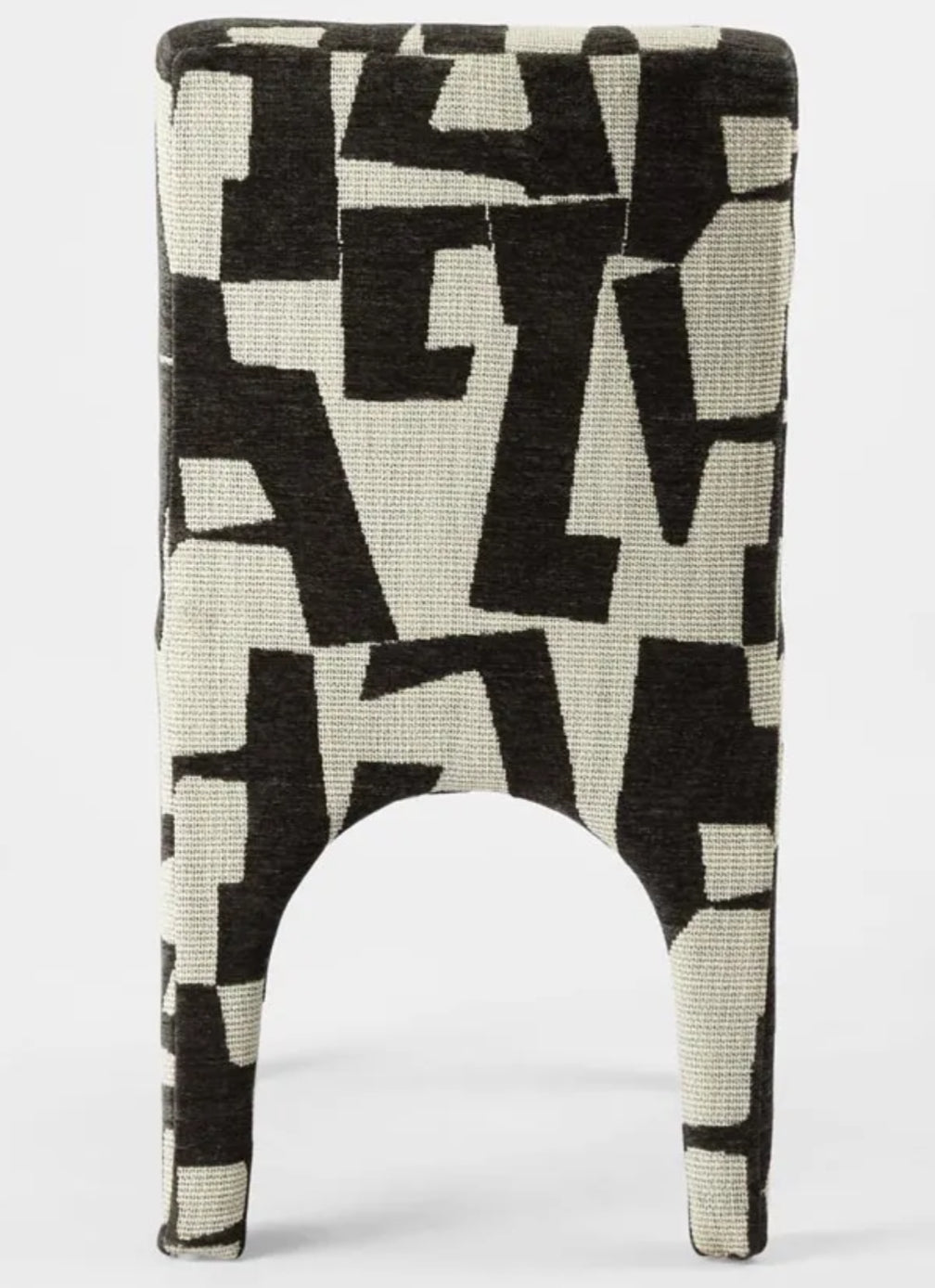 Upholstered Patterned Dining Chair