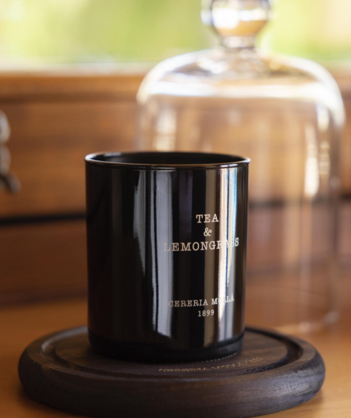 Tea and Lemongrass 230g Candle by Cereria Molla