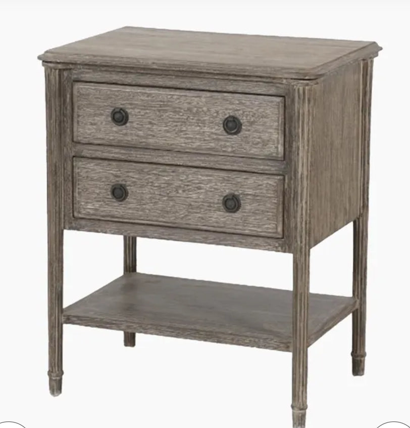 Provincial Bedside Table