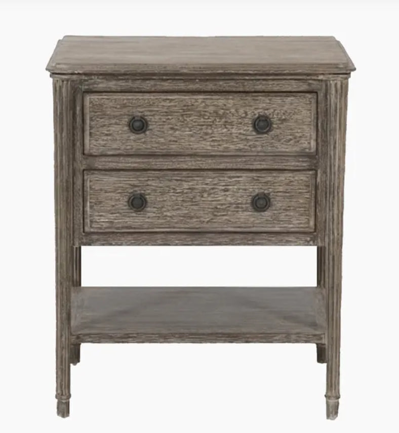 Provincial Bedside Table