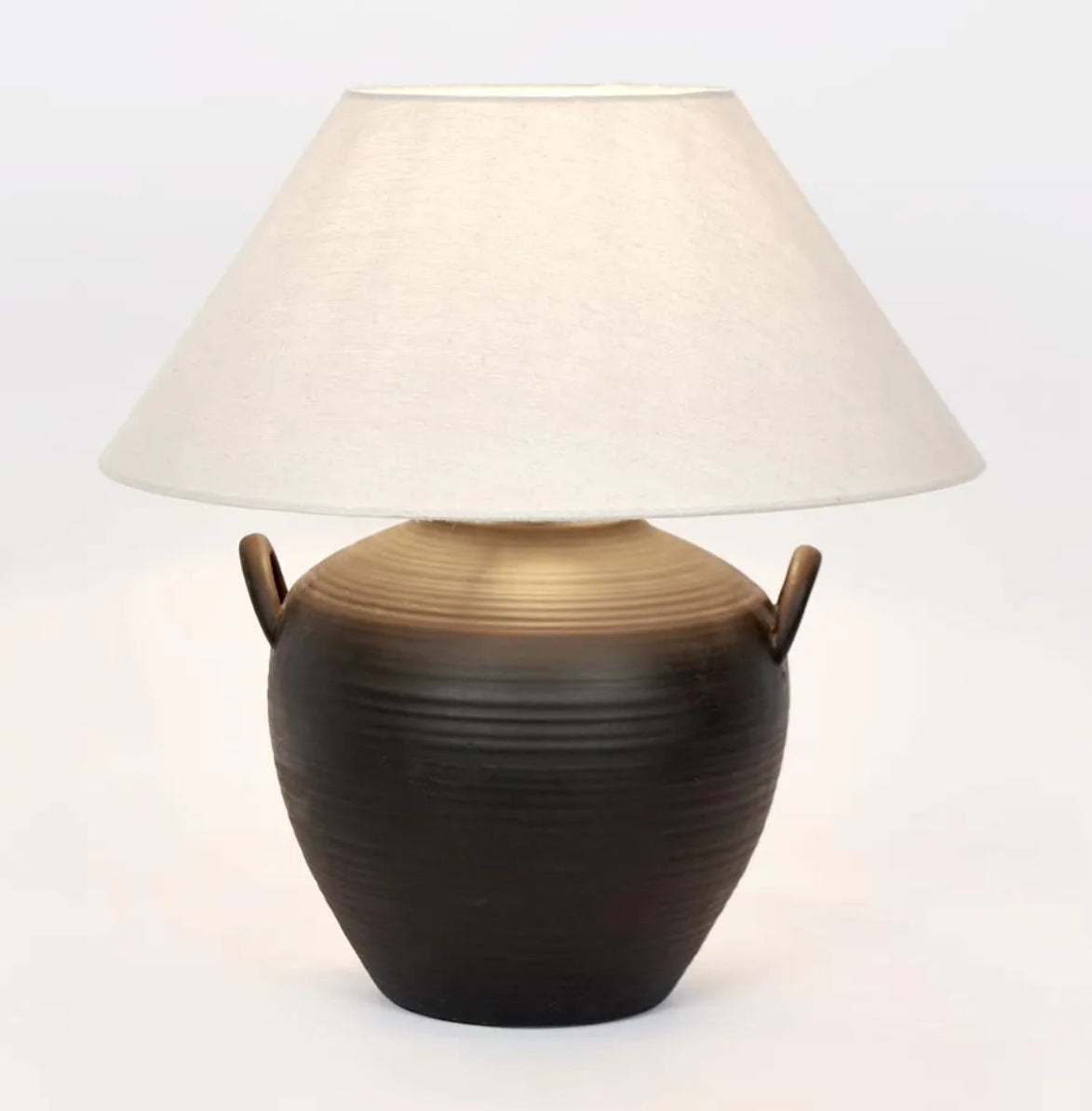 Black Ceramic Table Lamp