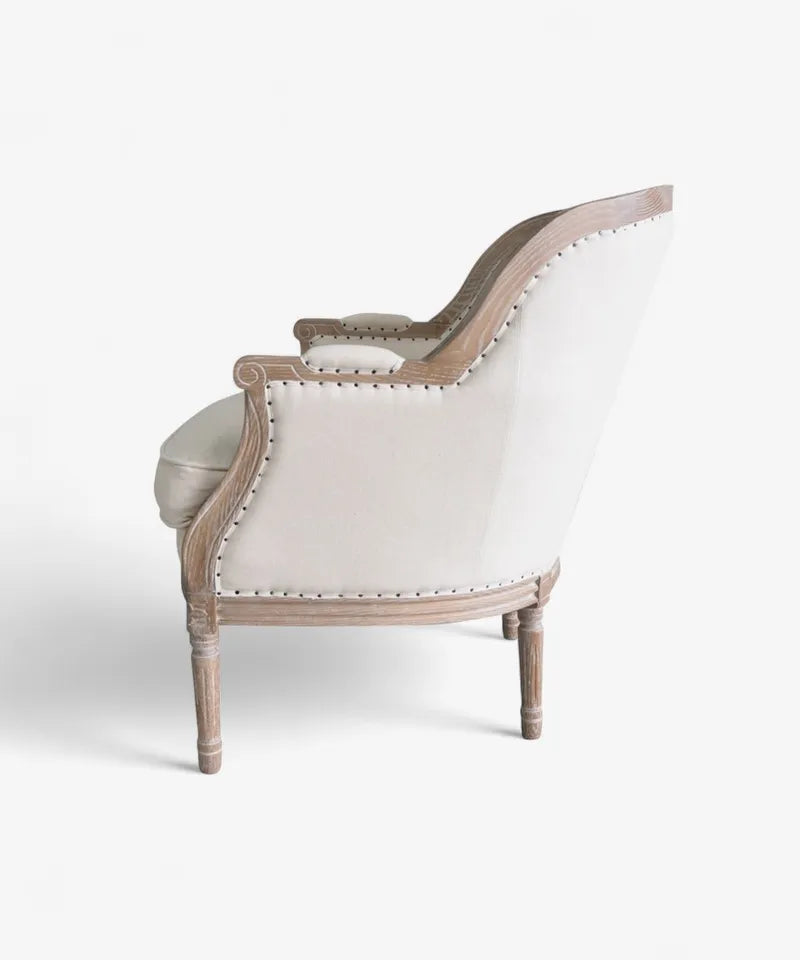 Studded Bergère Chair