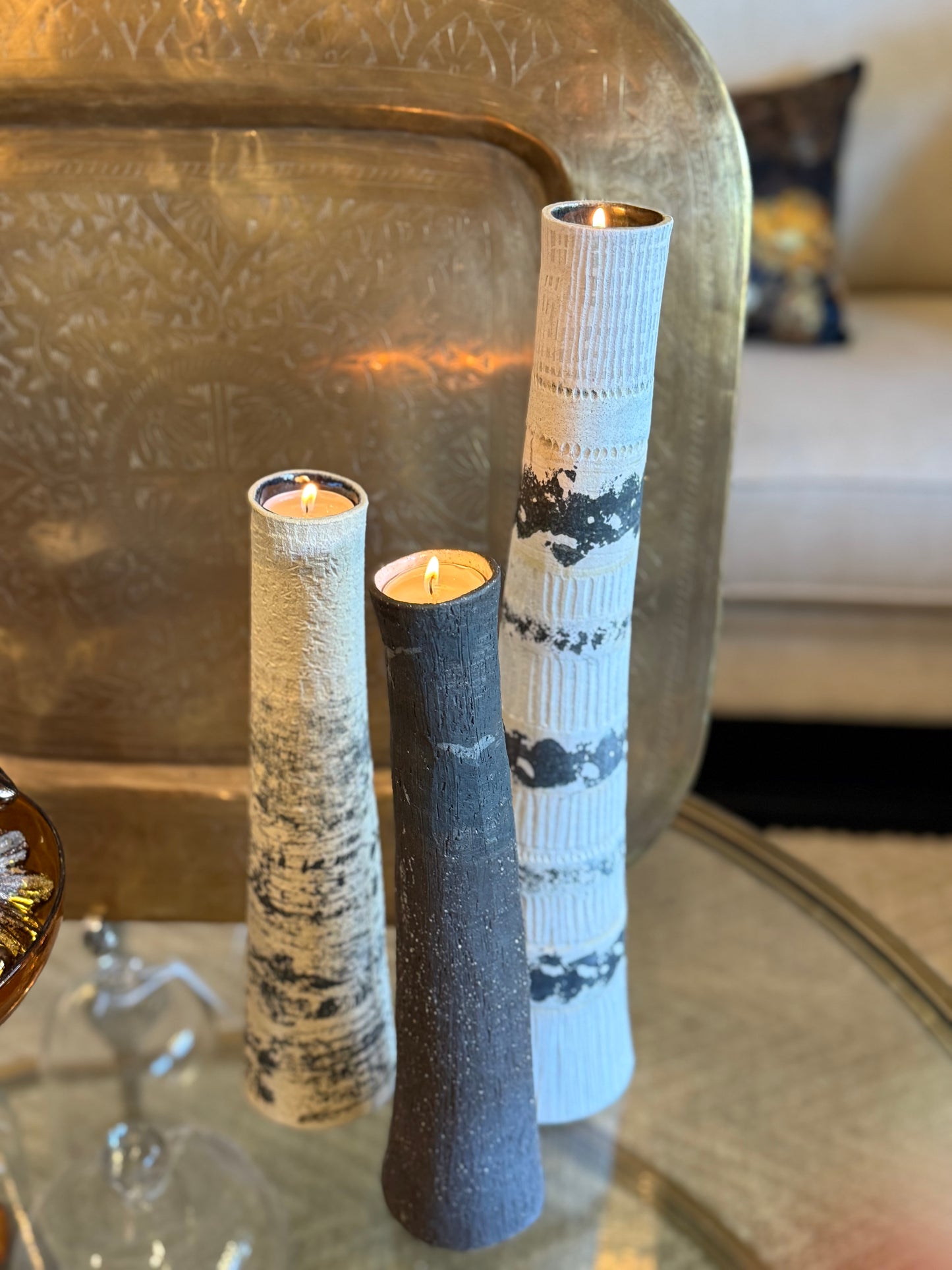 Ceramic Candle Holders