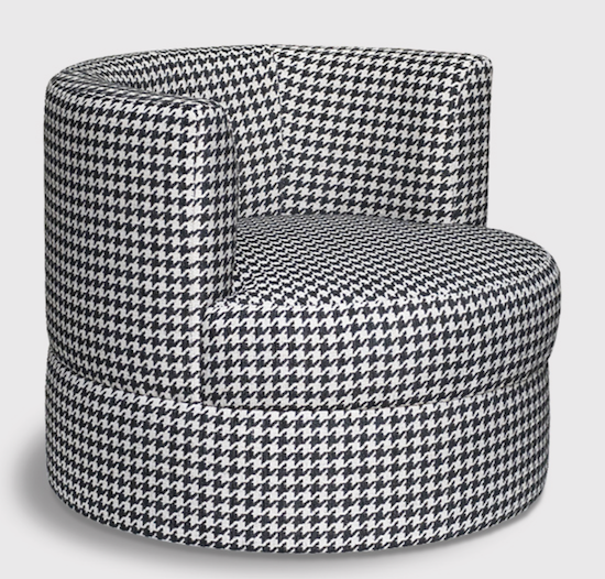 Custom Made MANHATTAN Swivel Armchair
