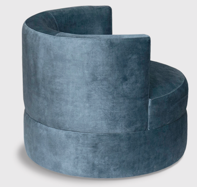 Custom Made MANHATTAN Swivel Armchair