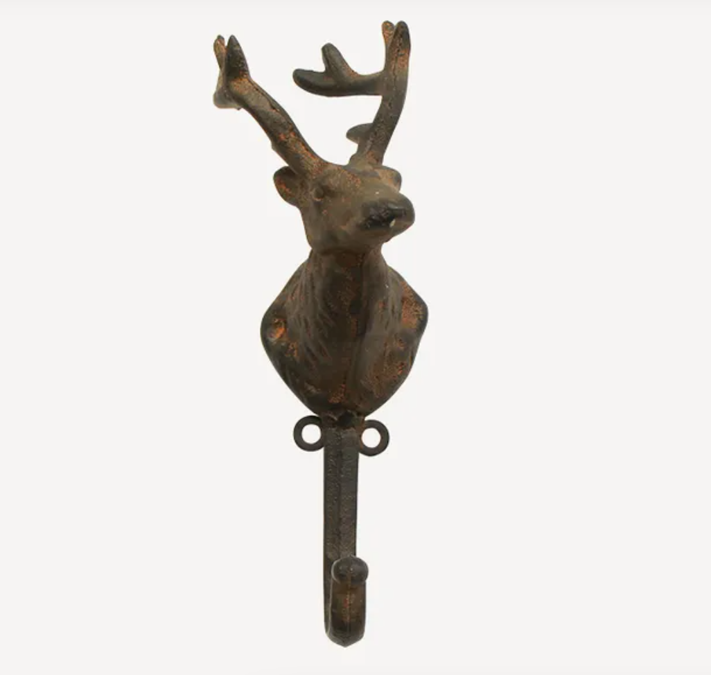 Cast Iron Deer Hook