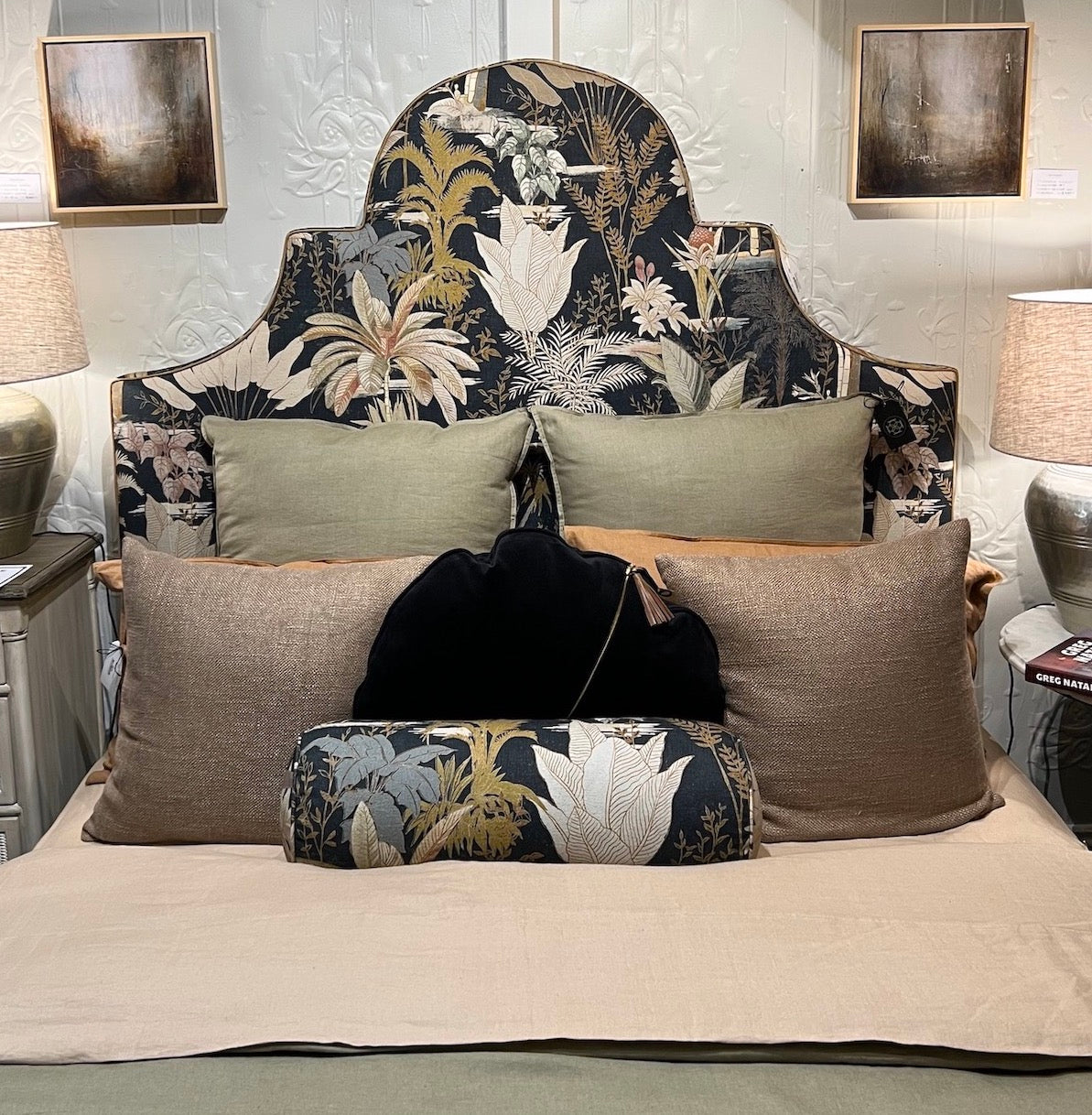 KEMP Custom Made Bedhead – La Bella Casa Interiors