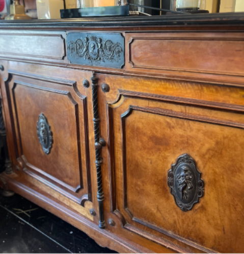 Victorian Satinwood Sideboard