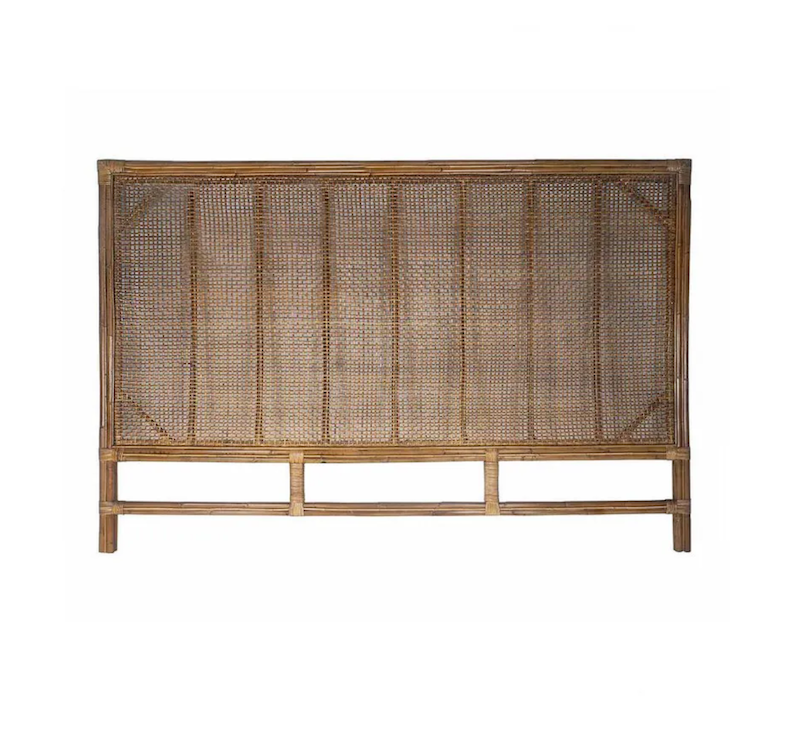 Cayman Rattan Hamptons Bedhead King
