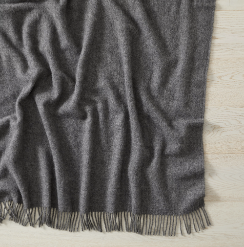 Lambswool Throw - 13 Colours
