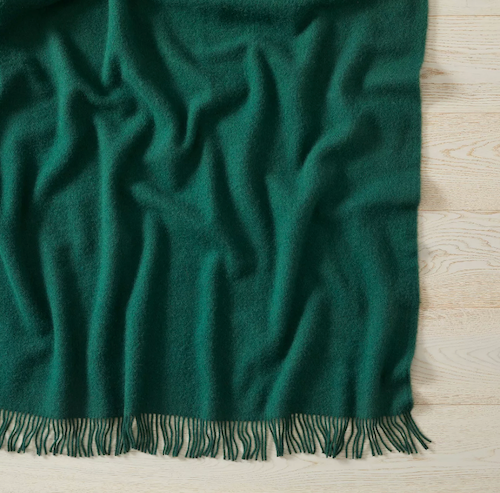 Lambswool Throw - 13 Colours