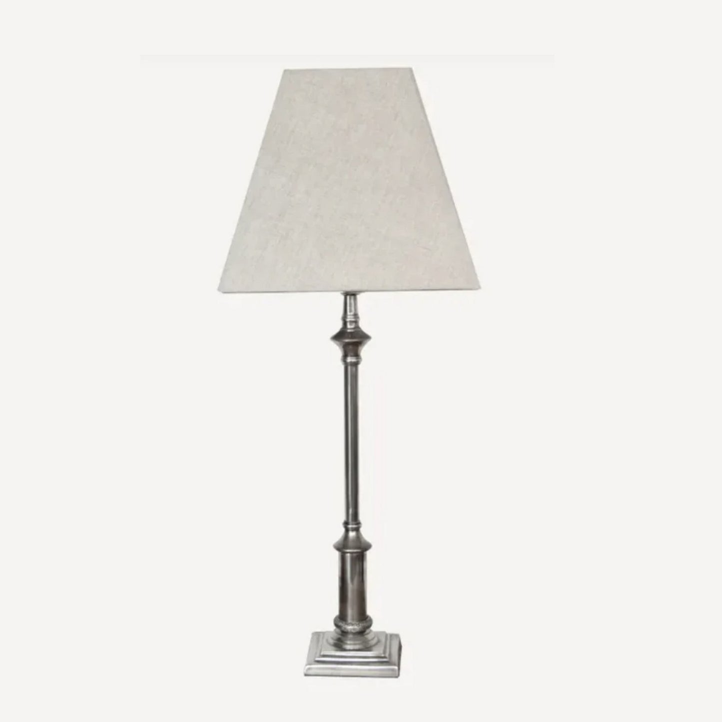Henricks Antique Silver Lamp Base