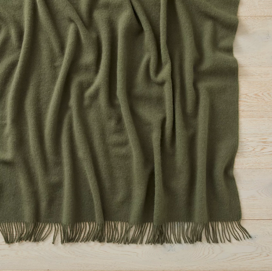 Lambswool Throw - 13 Colours