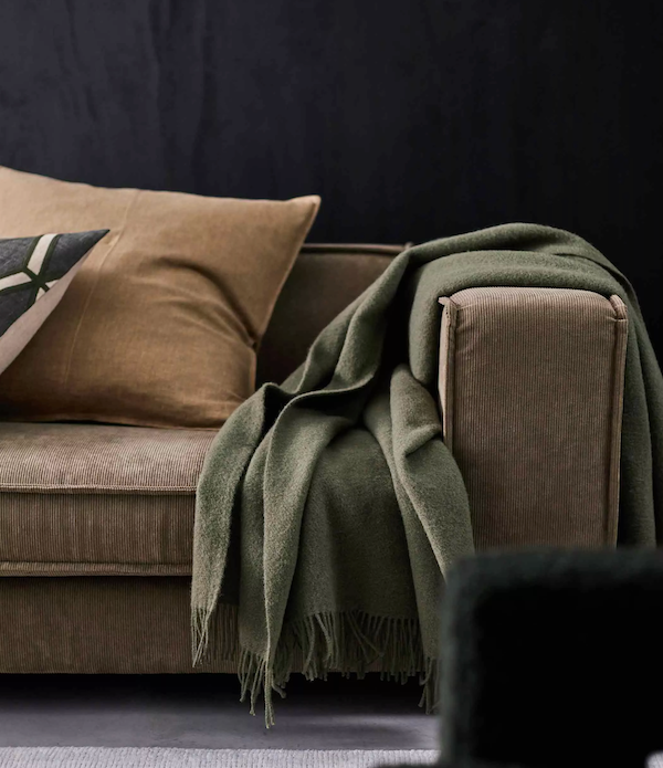 Lambswool Throw - 13 Colours