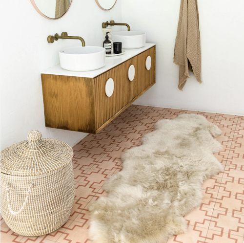 Longwool Sheepskin Double Rug - Nappa