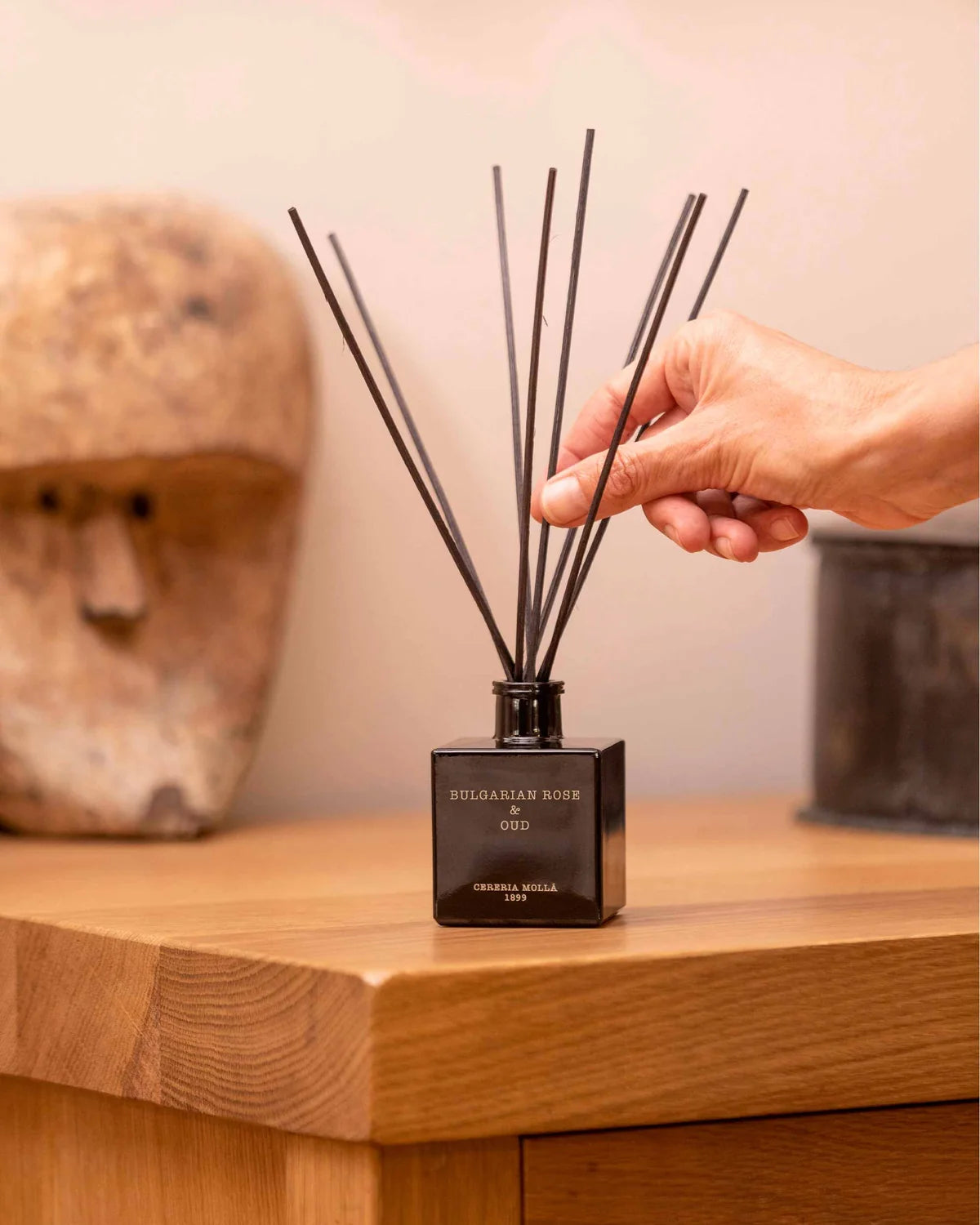 Cereria Molla Premium Reed Diffuser - Bulgarian Rose & Oud 100ml