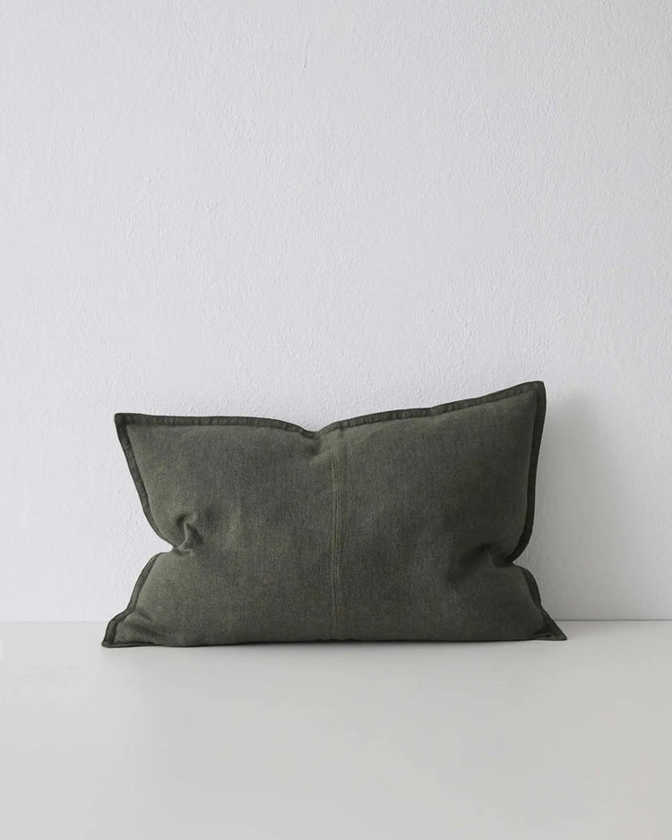 Panelled Linen Cushion