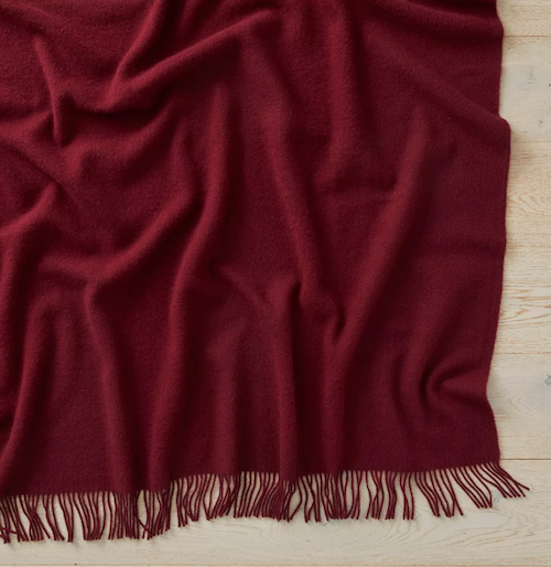 Lambswool Throw - 13 Colours
