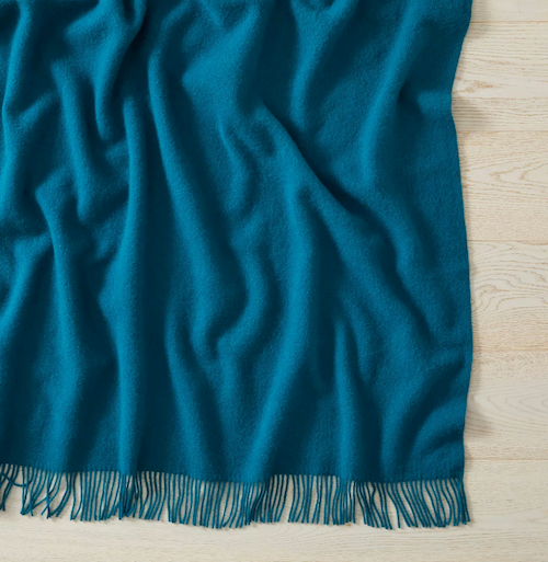 Lambswool Throw - 13 Colours