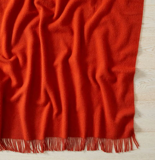 Lambswool Throw - 13 Colours