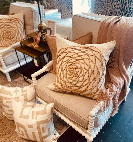 Elevate Your Living Space With Chic Cushions and Textured Throws