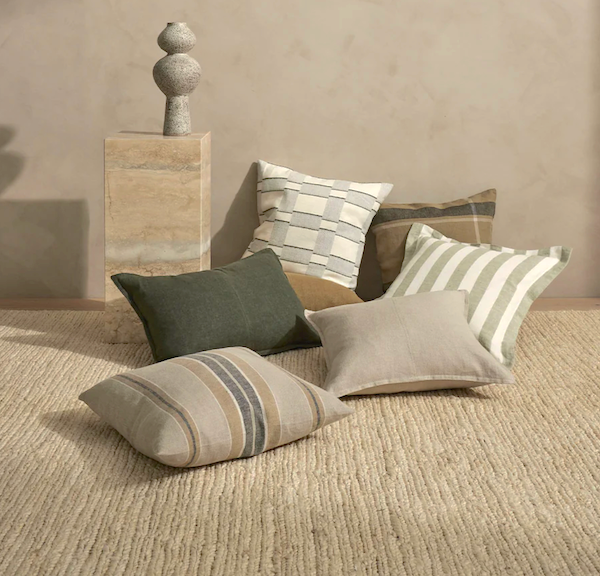 Floor Rugs and Comfy Cushions Made in Sydney and available at our Leura Store