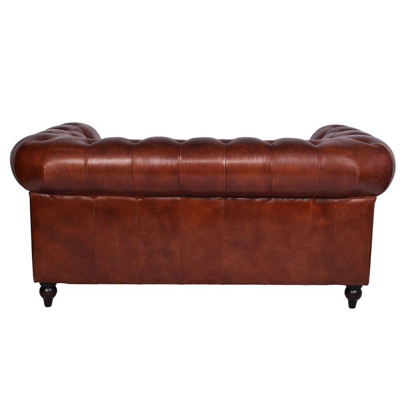 Aged Leather Chesterfield 2.5 Seat Sofa
