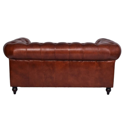 Aged Leather Chesterfield 2.5 Seat Sofa