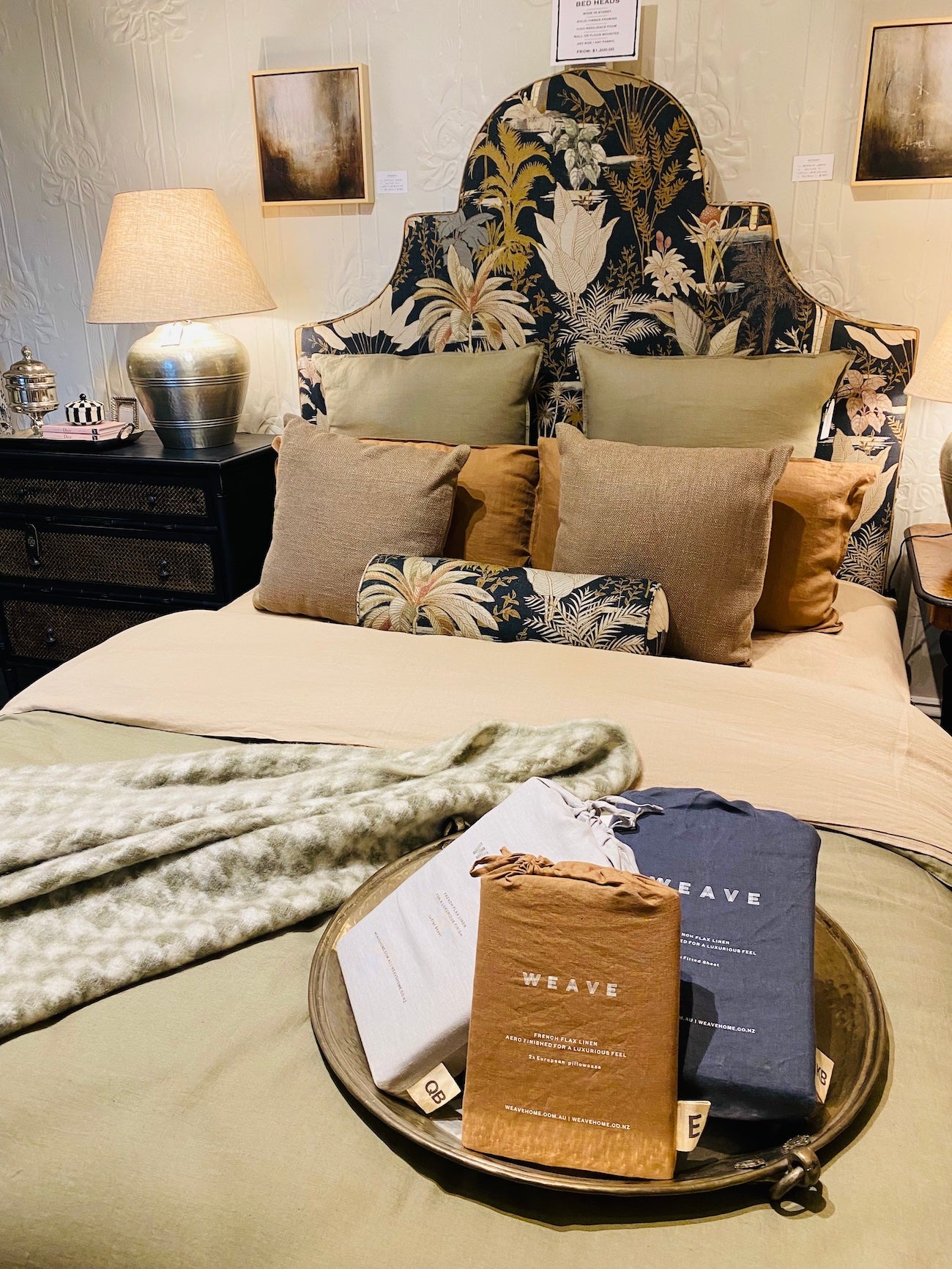 Beautiful soft French flax bed linen