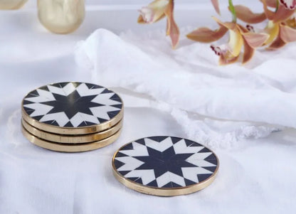 Bone Inlay Coasters