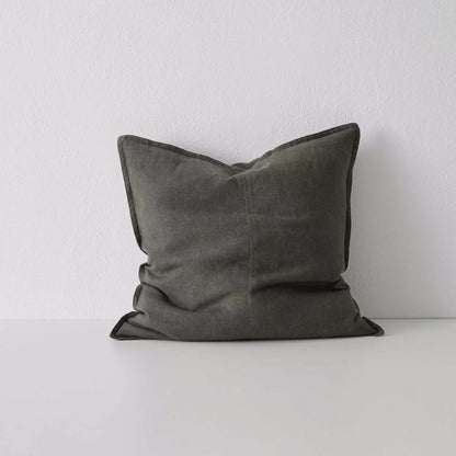 Panelled Linen Cushion